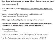 Image justificative de la cagnotte