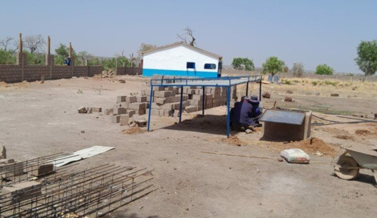 Construction hopital à missira ba mariam en gambie