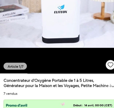De l'oxygène pour une personne qui puisse sortir a