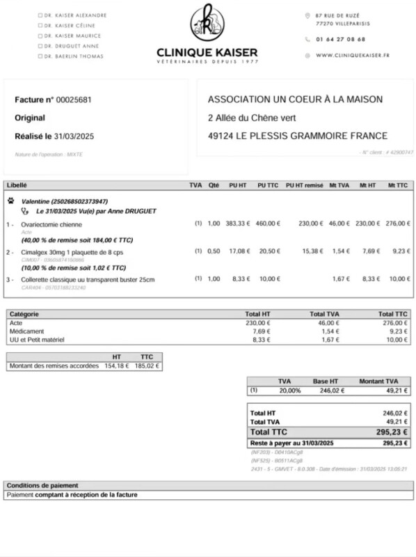 Image justificative de la cagnotte