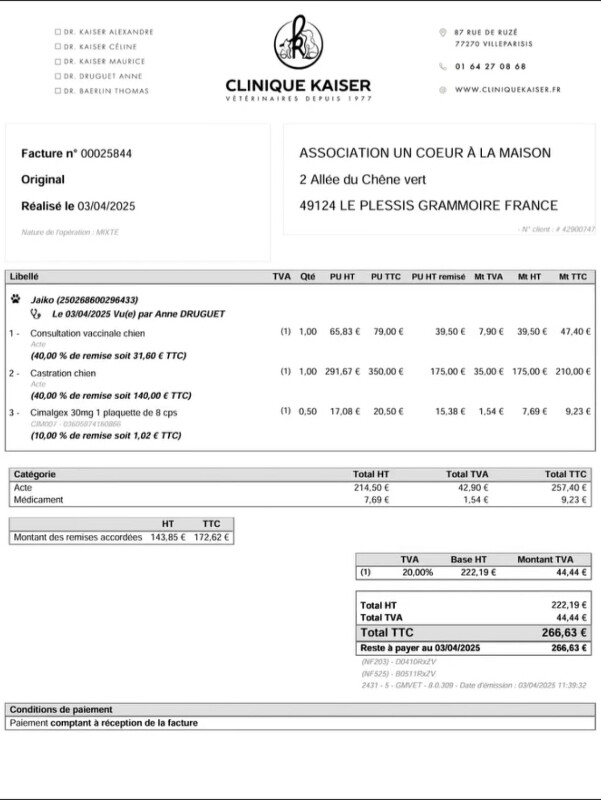 Image justificative de la cagnotte