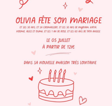 Olivia‘s wedding