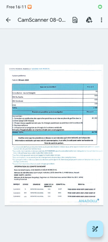 Image justificative de la cagnotte