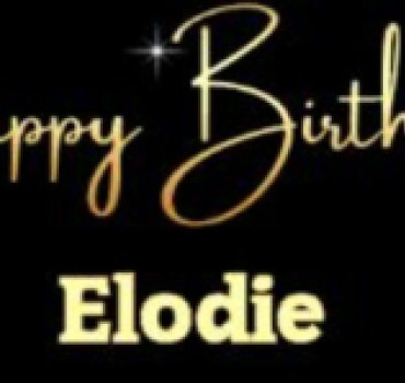 Bday Elodie