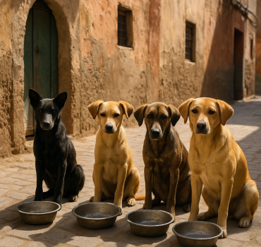 Cagnotte nourriture chiens