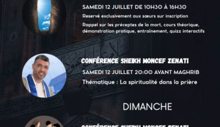 Frais lié au week end spirituel🇨🇭