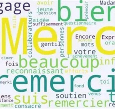 Remercier tous les collègues partants
