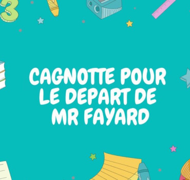Départ de MR fayard