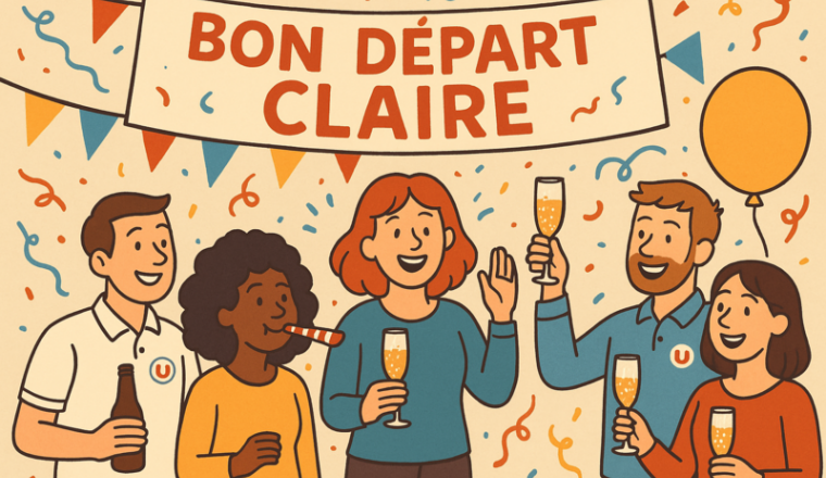 Départ de Claire 🎉