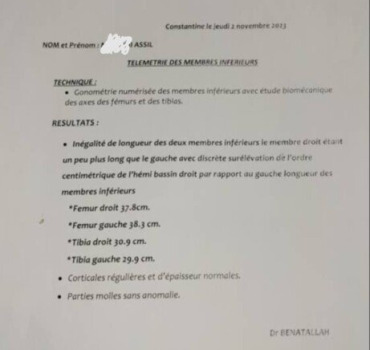 Opération pour Assil