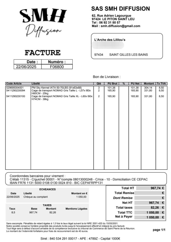 Image justificative de la cagnotte