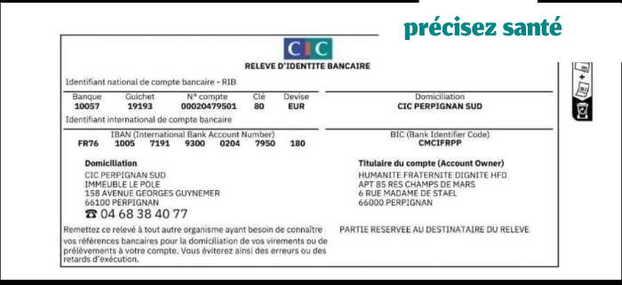Image justificative de la cagnotte
