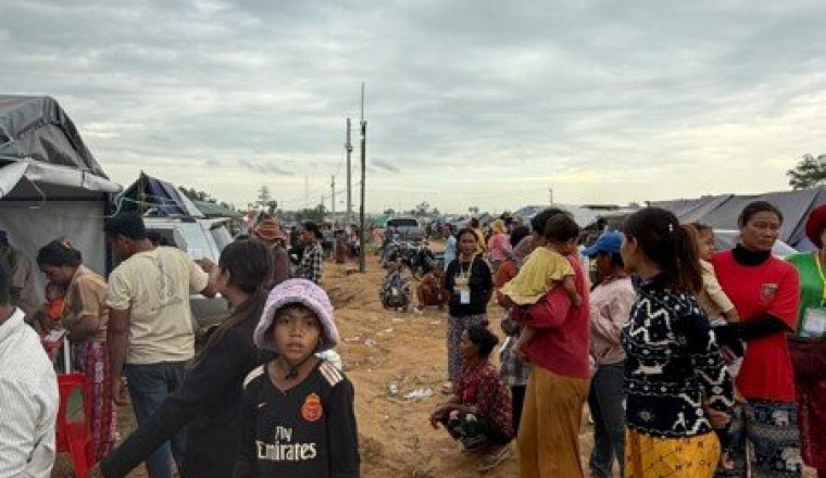 URGENCE Aide humanitaire pour les déplacés khmers