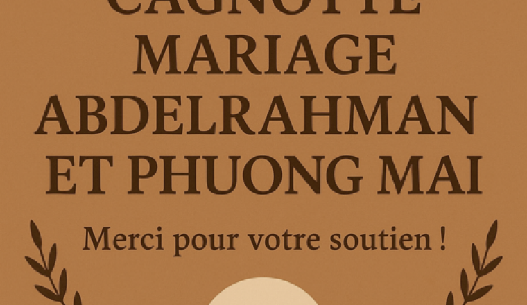 Mariage Abdelrahman et Phuong Mai