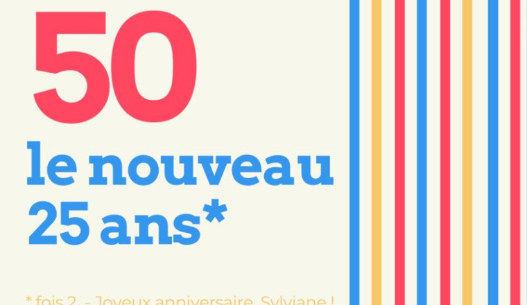 🎉 50 ans, ça se fête en beauté ! 🎉