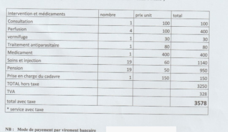 Image justificative de la cagnotte