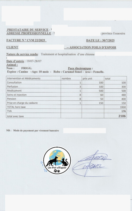 Image justificative de la cagnotte