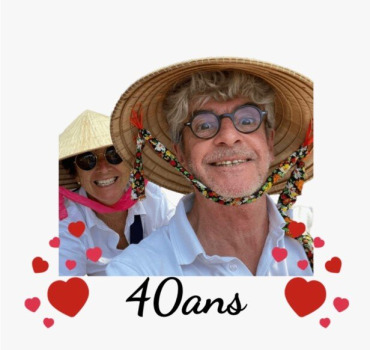 Les 40 ans de mariage de Cilou et Jber