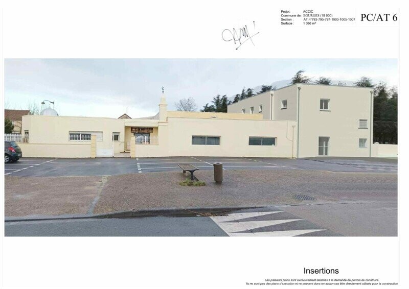 Extension de la Mosquée ES SOUNNAH de Bourges