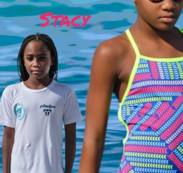 Stacy, notre future championne de natation