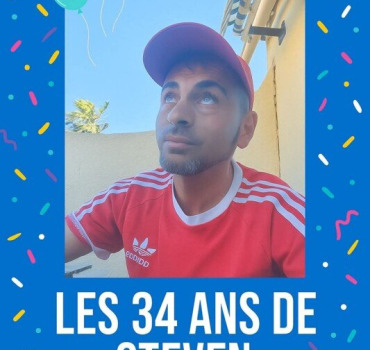 Pour l'anniversaire des 34 🕯 de steven