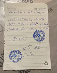 Image justificative de la cagnotte
