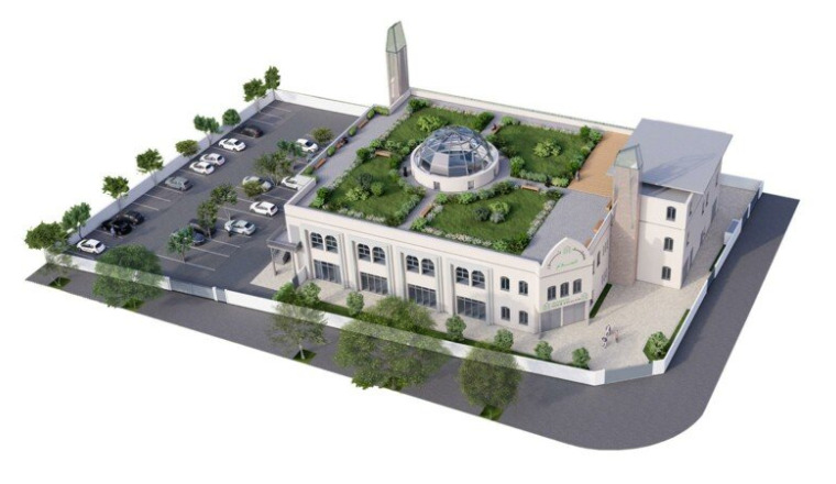 Construction de la mosquée Nouressalam Vitry-sur-S