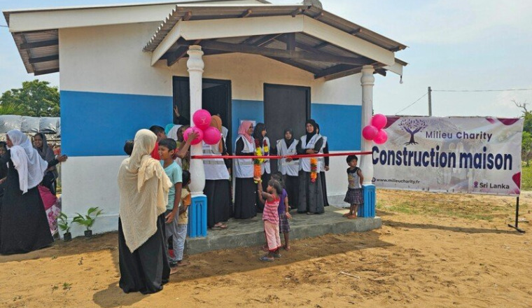 Construction de maisons au Sri Lanka