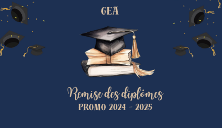 remise des diplômes GEA