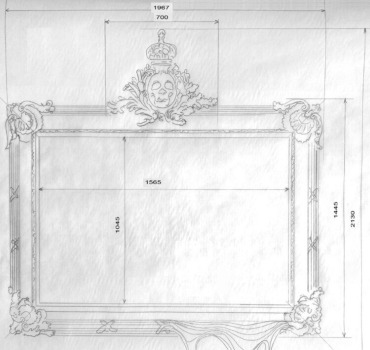 Frame for art project