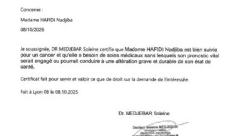 Soin Mme HAFIDI