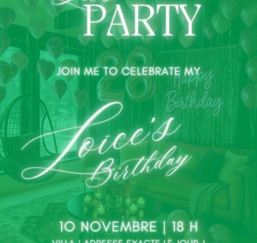 Loïce’s Birthday 28th