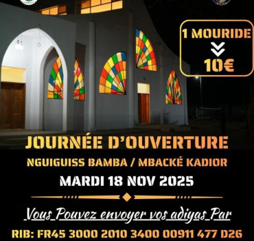 Ouverture Nguiguiss Bamba / Mbacké Kadior