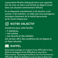 Offrez un logement digne à une sœur dans le besoin