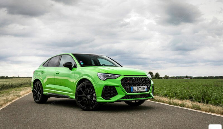Une RSQ3 vert pomme pour Ahmed