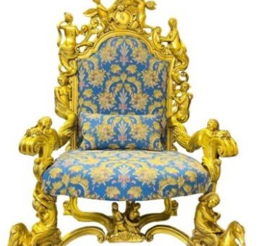 Le fauteuil de reine des 70's,