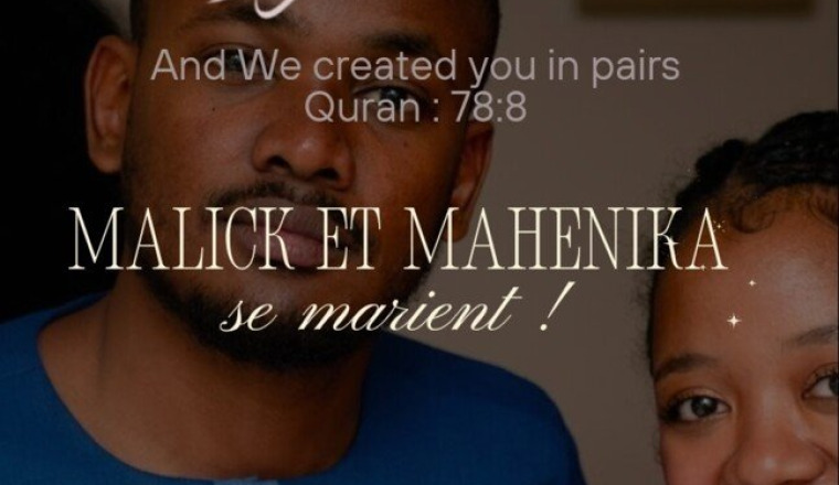 Cagnotte mariage Malick & May