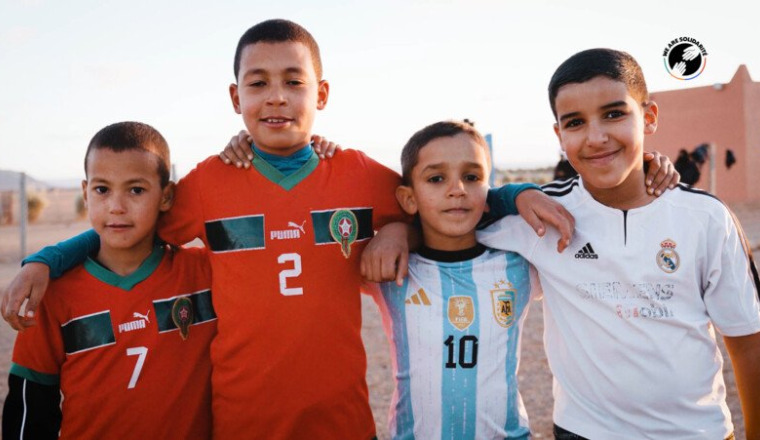 UN TERRAIN DE FOOT POUR LES ENFANT DE MAZARI ABA