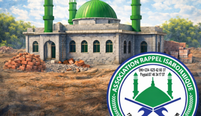 Construction de la mosquée
