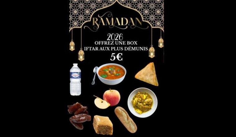 Offrez 1 box Iftar 5€