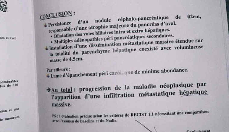 Contre le cancer de Karima maman de 4 enfants