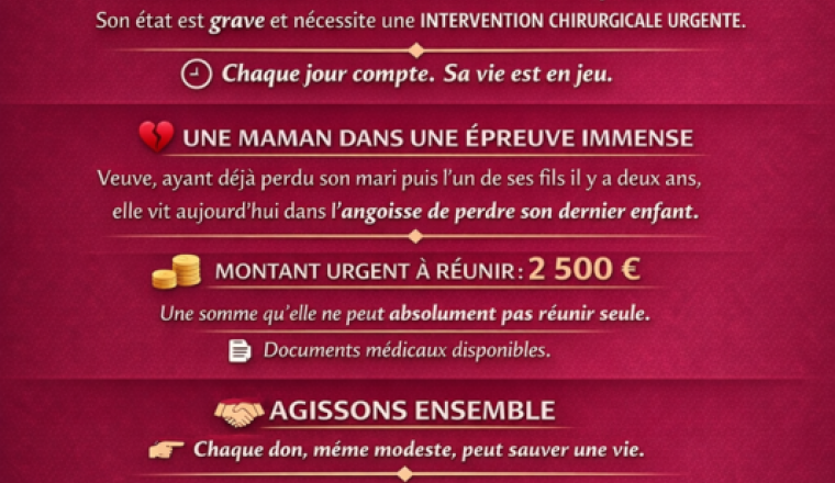 Ensemble, aidons ce jeune à se soigner