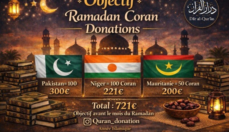 Objectif Ramadan Donation Quran