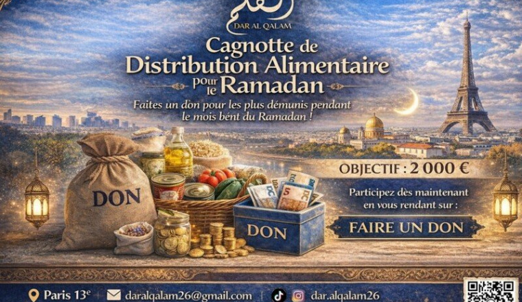 distribution alimentaire RAMADAN 2026