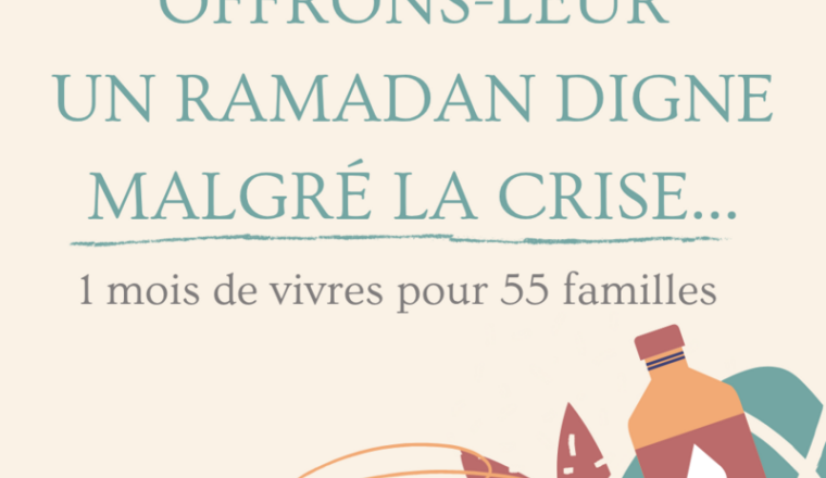 Paniers Ramadan pour des familles de Fnideq(Maroc)