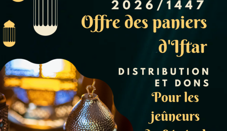 Objectif : 200 paniers distribués pour Ramadan