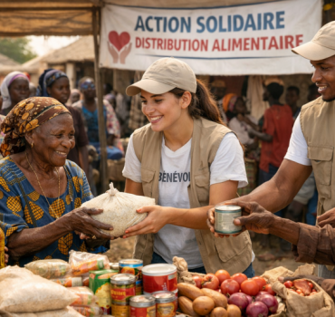 Un iftar pour nos frères et sœurs en Guinée