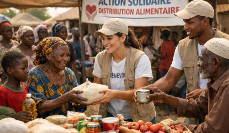 Un iftar pour nos frères et sœurs en Guinée