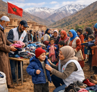 Collecte solidaire pour le Maroc-Région Bouiblane