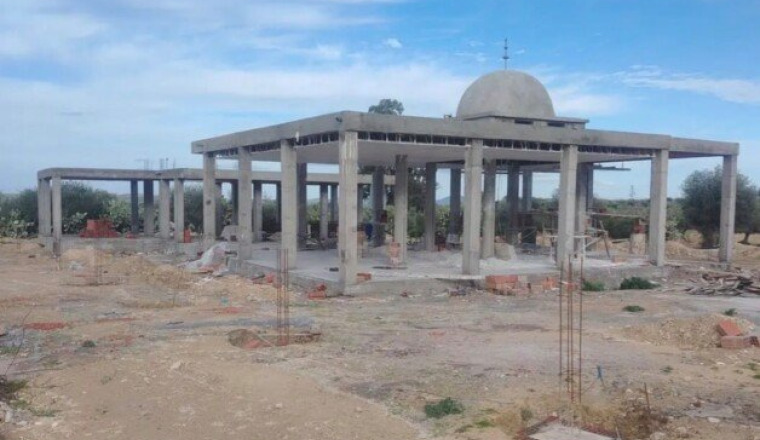 Construction d’une mosquée à Bou Arada (Tunisie)